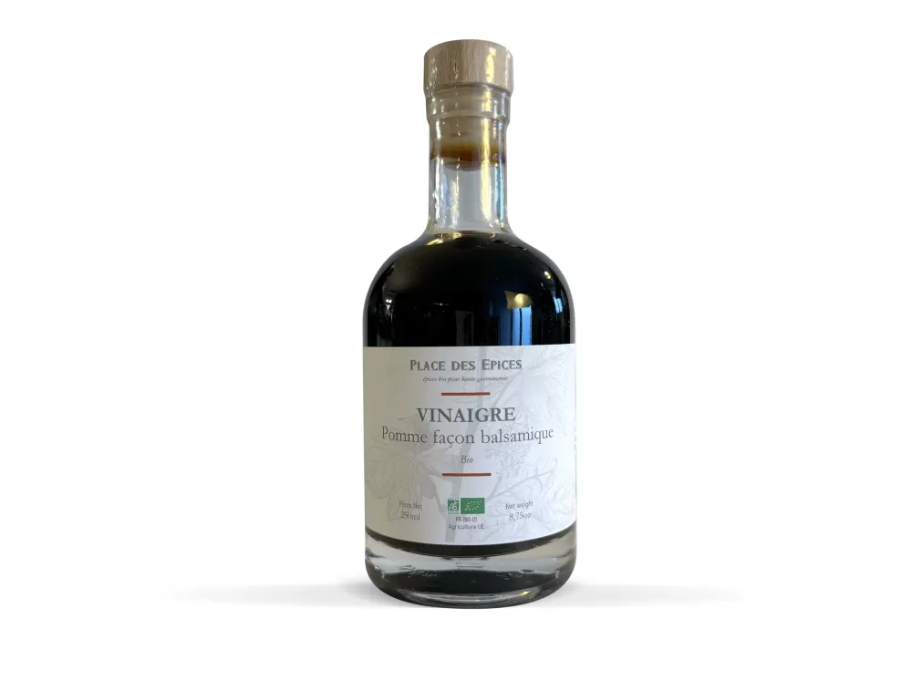 Place des Epices Vinaigres Bio-Vinaigre de pomme façon balsamique Bio