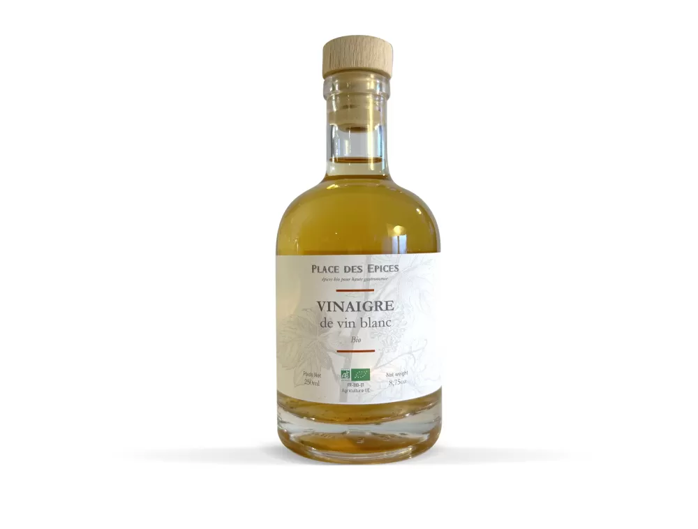 Place des Epices Vinaigres Bio-Vinaigre de vin blanc bio